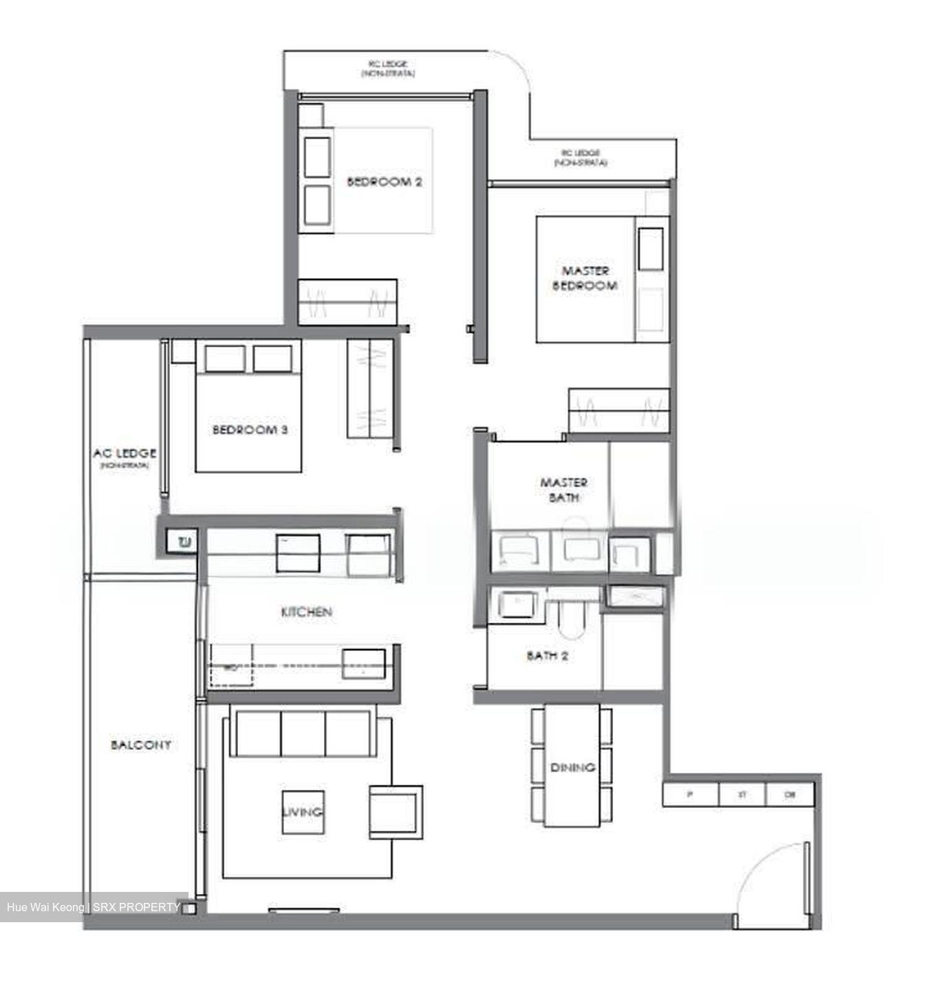 River Modern (D9), Apartment #631115821